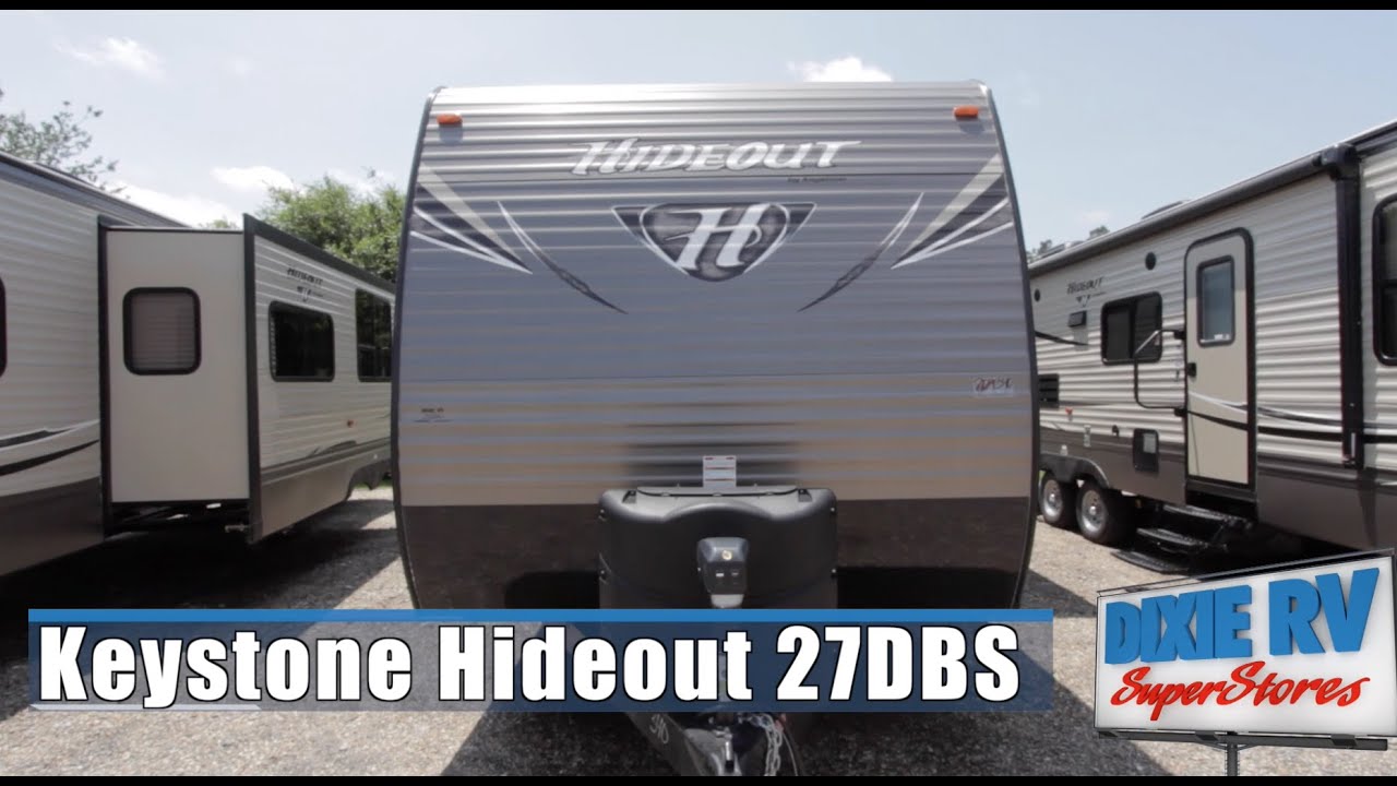 Keystone Hideout 27DBS for sale at Dixie RV in Hammond, Louisiana