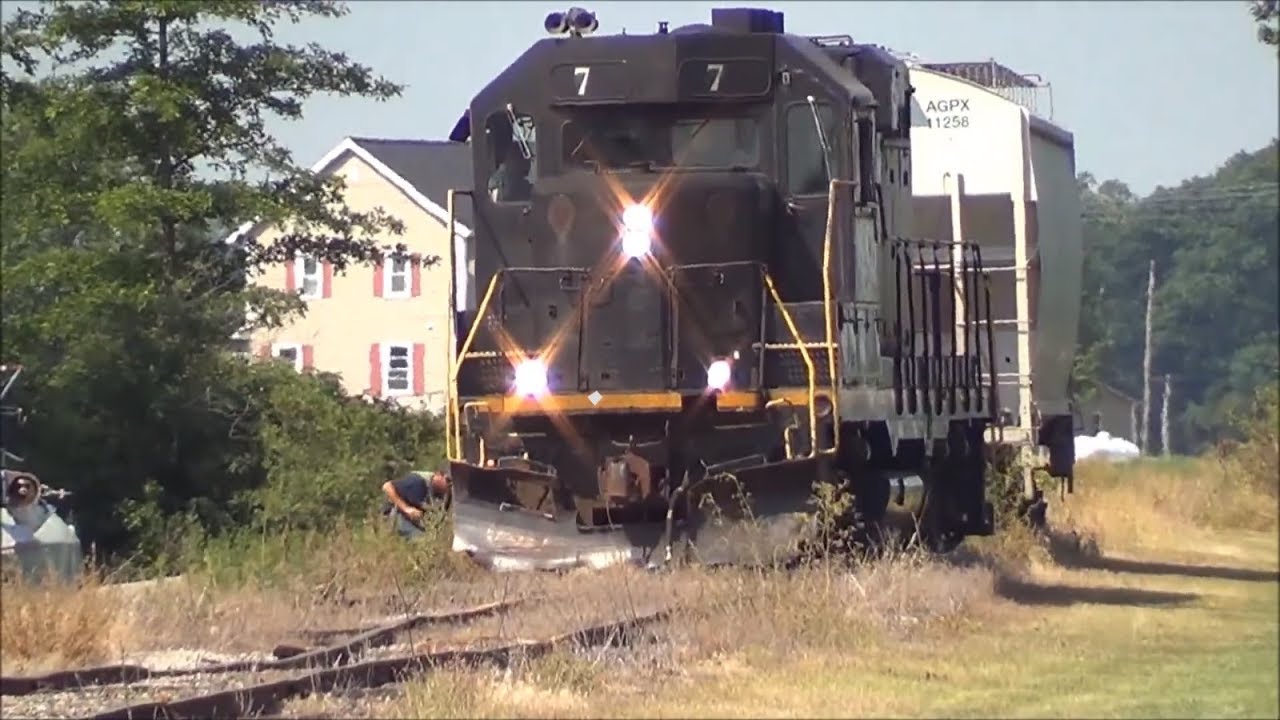 Wabash Central CNUR 7 forges through the Jungle former Maumee and Western Railroad locomotive