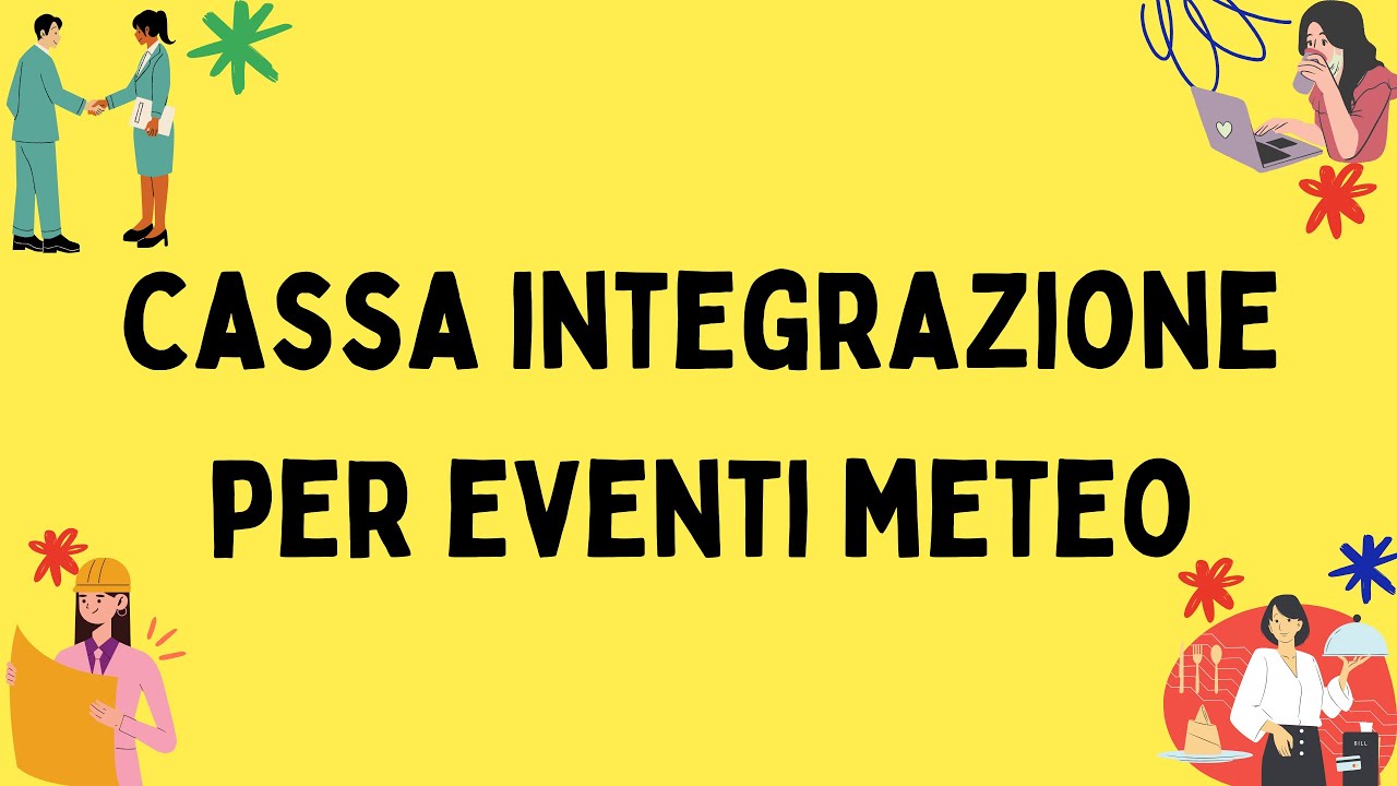 Cassa integrazione per eventi non evitabili: intemperie, guasti e calamità - Guida Completa