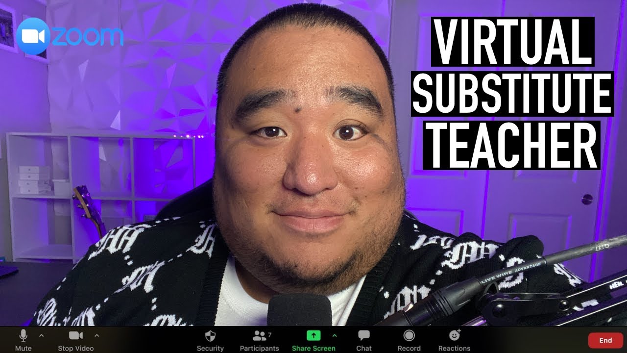 Virtual Substitute Teacher on Zoom (Soft Spoken Roleplay)