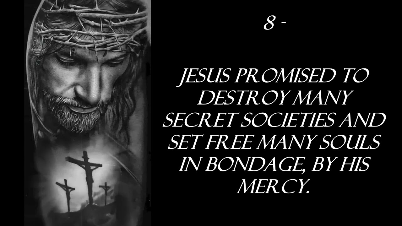 The Promises to Those Who Pray the Chaplet of the Precious Blood.