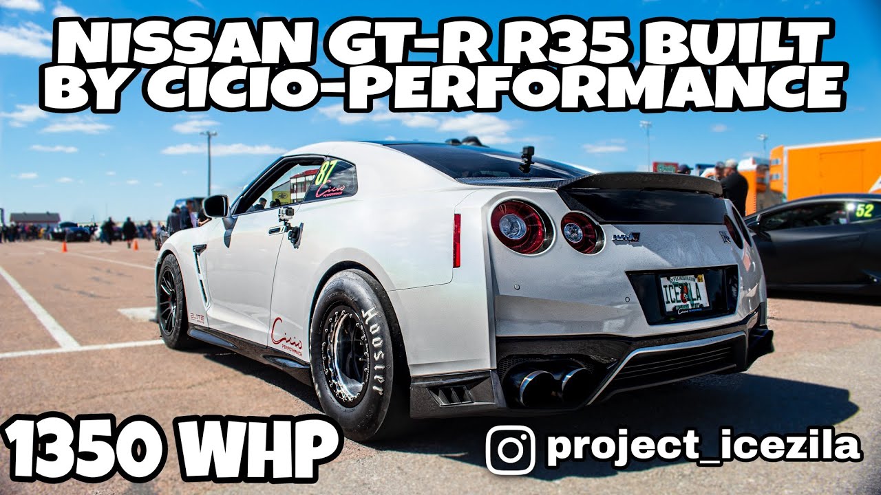 Nissan GT-R built by Cicio-Performance @dragy acceleration from 60-130 mph & 100-200 km/h