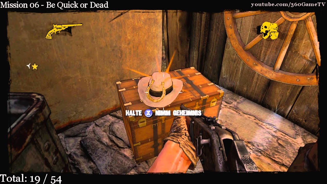 Call of Juarez Gunslinger - All Nuggets of Truth Collectible Locations Guide - HD