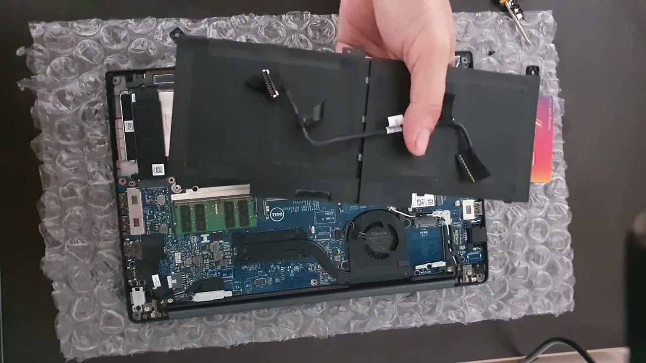 Dell Latitude e7480 How change the battery