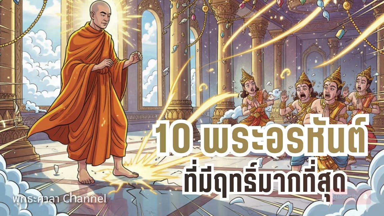 10 พระอรหันต์ ฤทธิ์เดชสะท้านสวรรค์