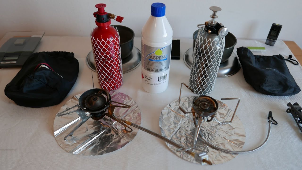 Multifuel-Kocher: MSR WhisperLite Universal vs. Soto StormBreaker