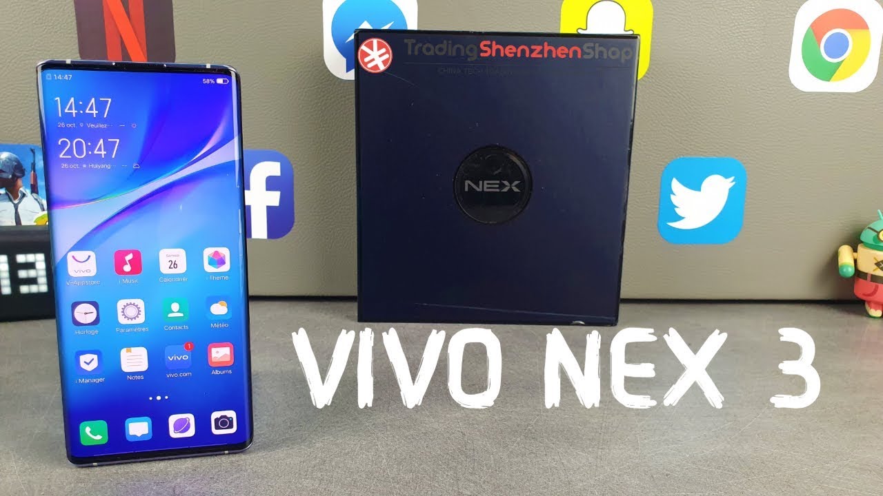 Vivo Nex 3, déballage et prise en main