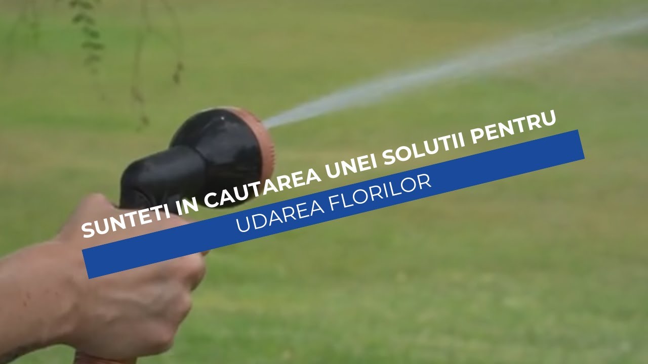 Furtun de gradina extensibil Wally cu pistol si fitinguri de la Hydrostab