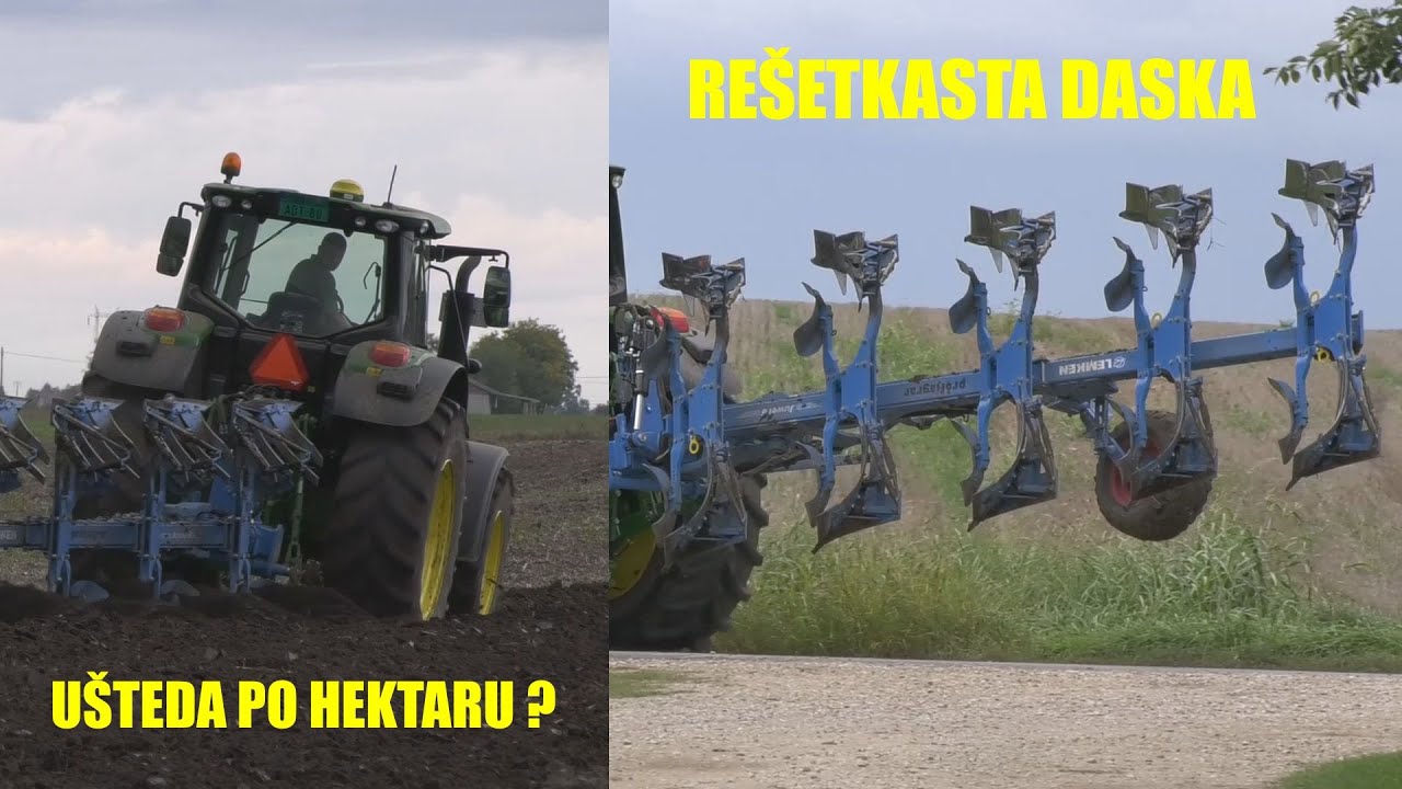 PLUG S REŠETKASTOM DASKOM - koliko GORIVA MOŽE DA UŠTEDITE U ORANJU - realna priča !