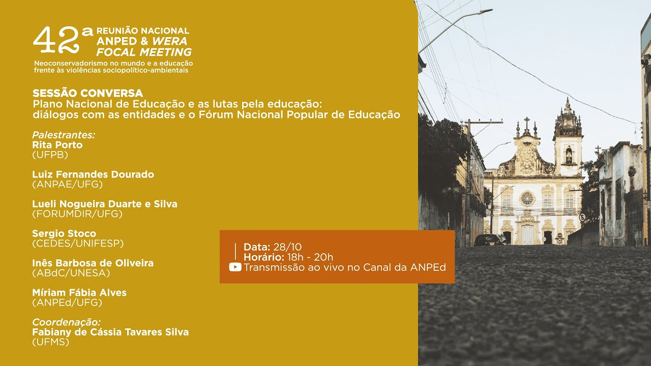 Plano Nacional de Educação e as lutas pela educação: diálogos com as entidades e com o FNPE