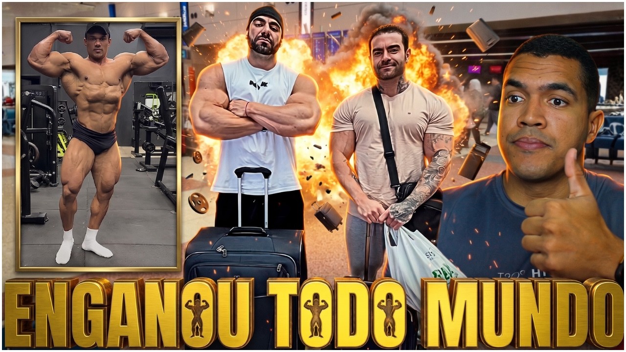 &Eacute; OFICIAL! BRAND&Atilde;O POSTA FOTO NO AEROPORTO MAS EST&Aacute; FORA DO ARNOLD CLASSIC BRASIL