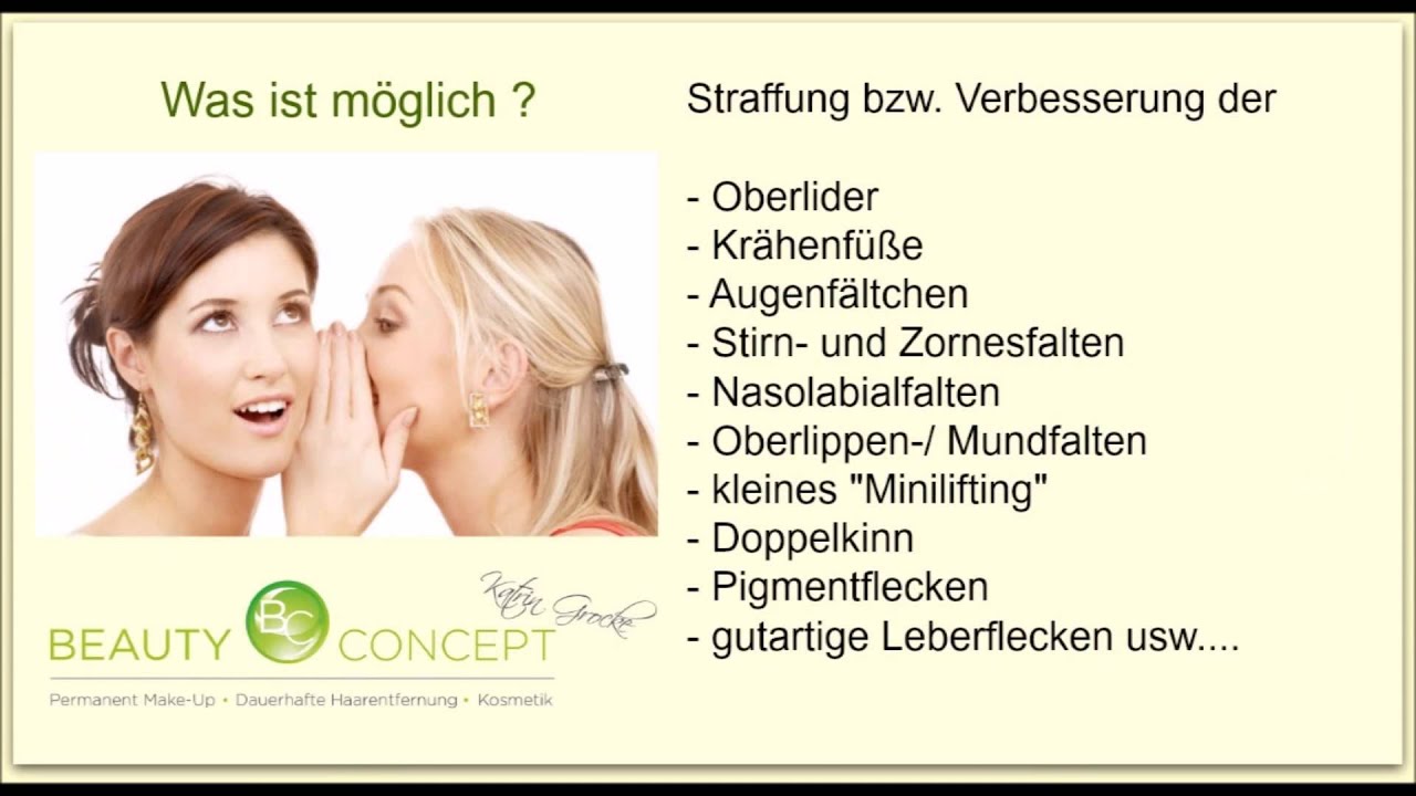 LIDSTRAFFUNG & FALTENREDUKTION
