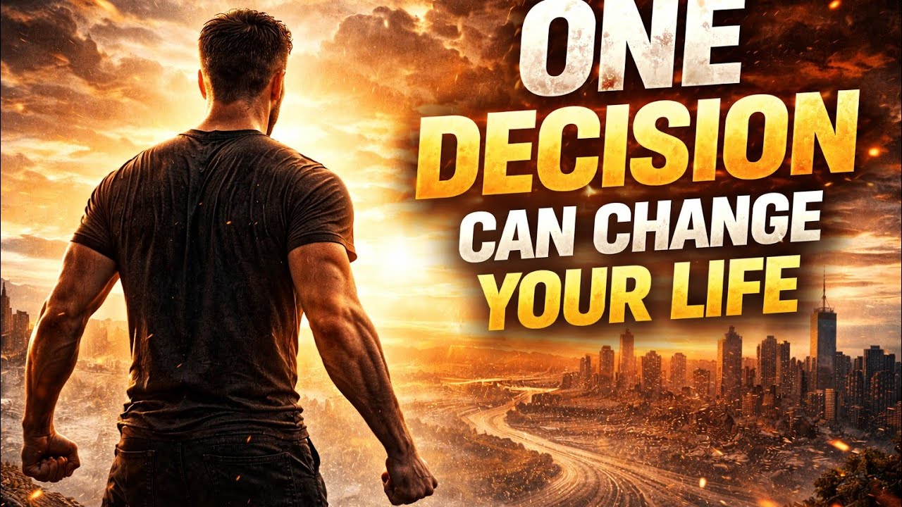 One Decision Away From Changing Your Life Powerful Motivational Speech