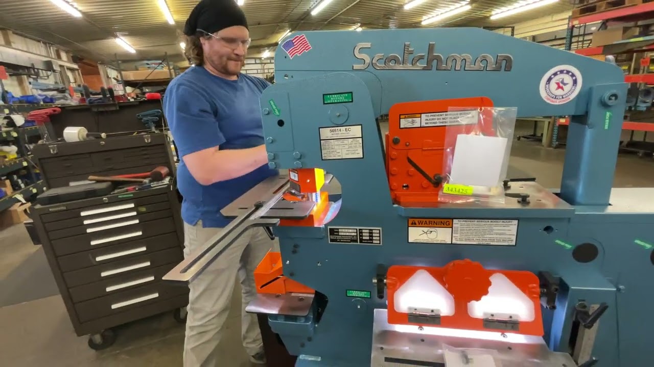 Need Custom Tooling for Your Scotchman Ironworker? We've Got You Covered!