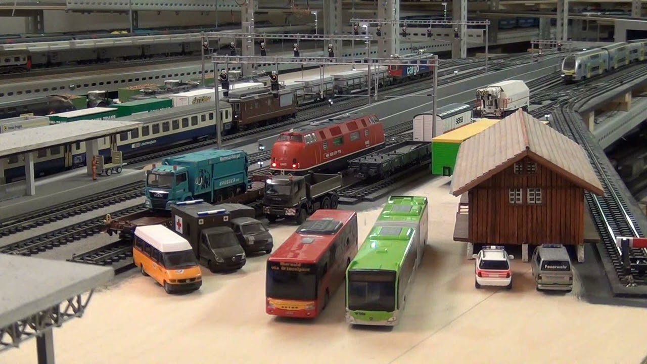 Viel Verkehr und Rangierfahrten in Frutigen