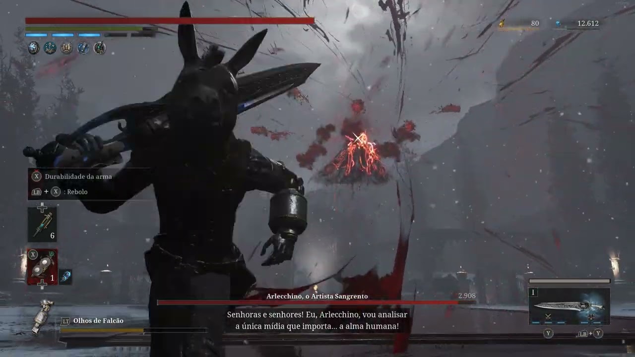 Pale Knight Weapon - No Damage Arlecchino, the Blood Artist [Rematch Difficulty 5]