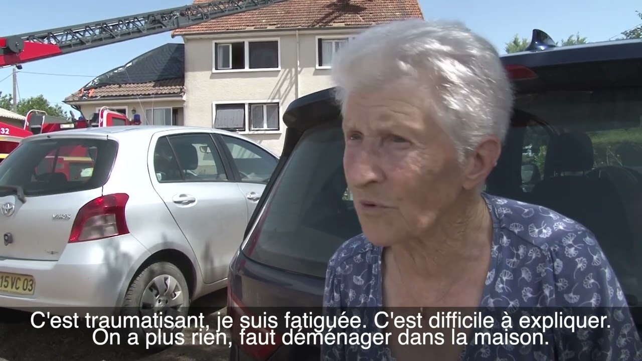 Des communes de l'Allier touchées par la grêle