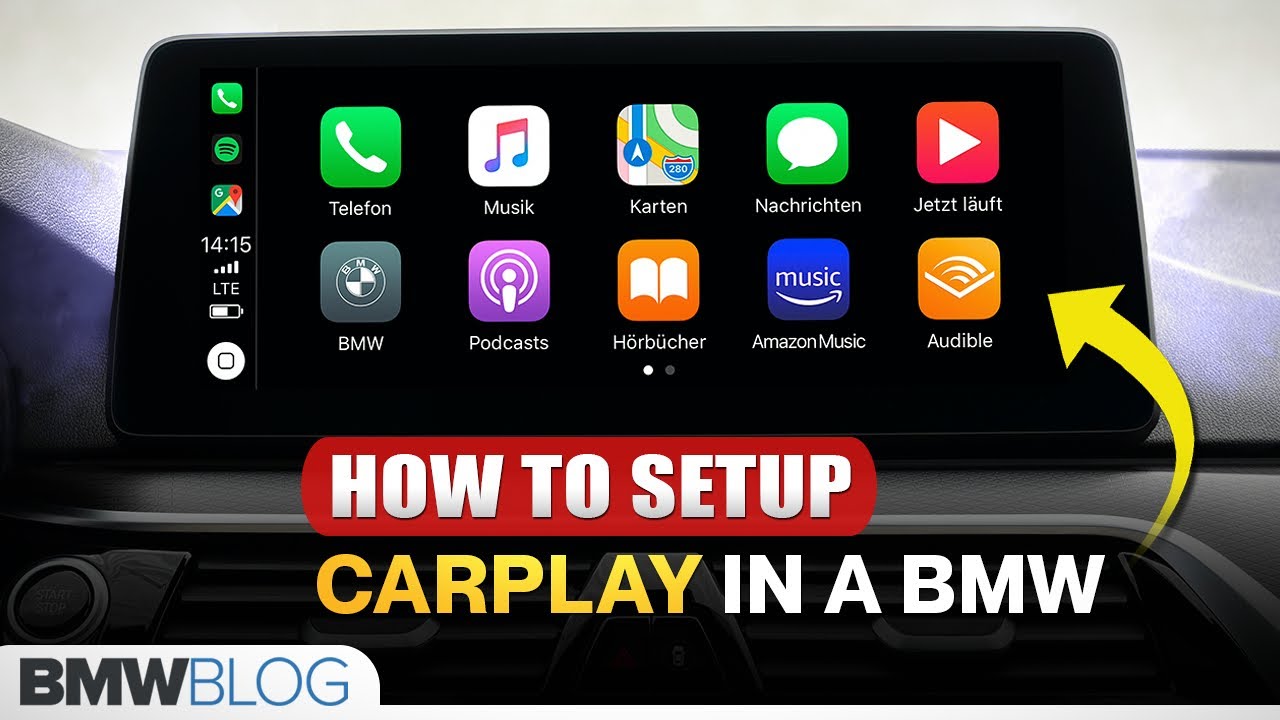Как настроить Apple CarPlay на моем BMW