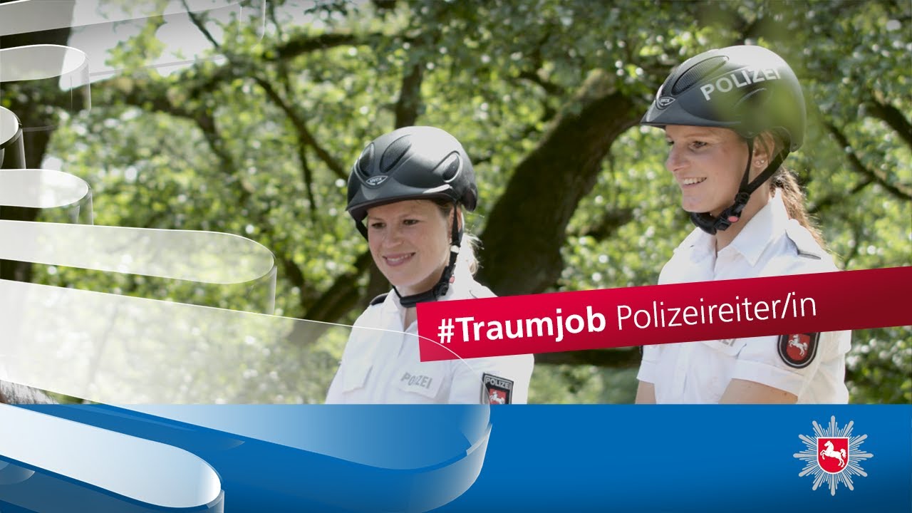 #Traumjob: Polizeireiter/in in Niedersachsen