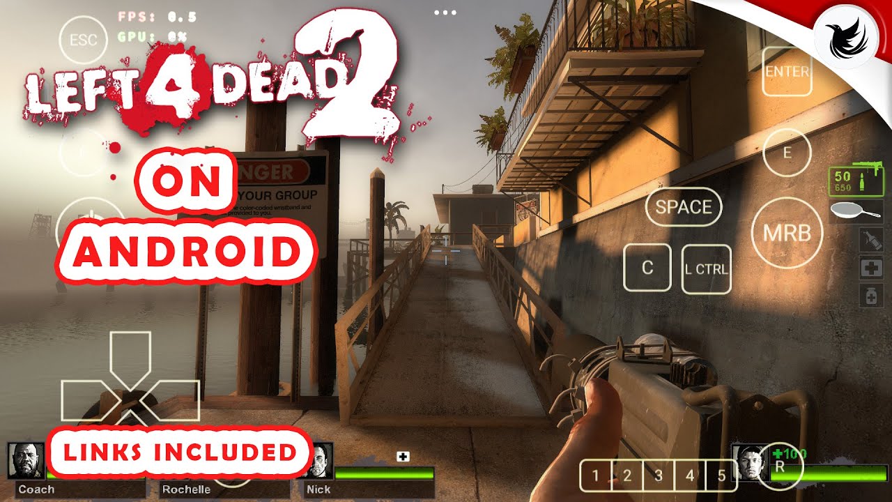 How to Play LEFT4DEAD 2 on Mobile | Stable Settings | Winlator v10