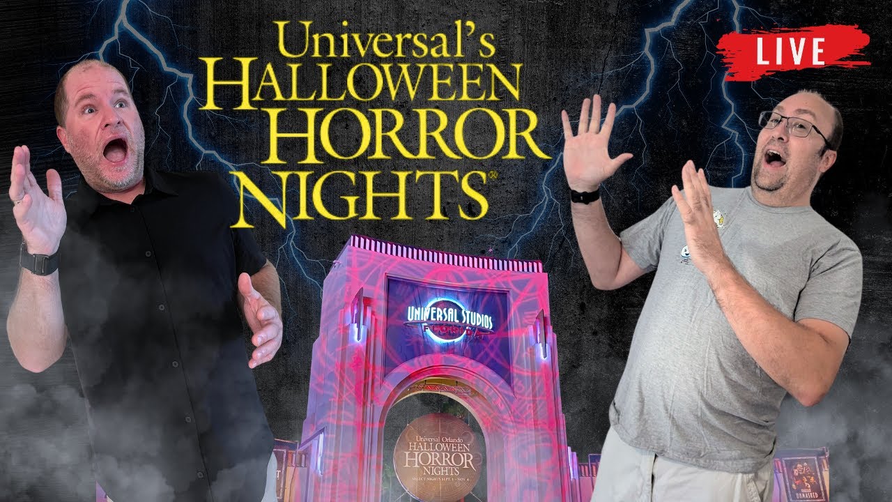 🔴LIVE🔴 Halloween Horror Nights 2024 Scare ZONE! | Universal Studios Orlando Livestream In 4K HD