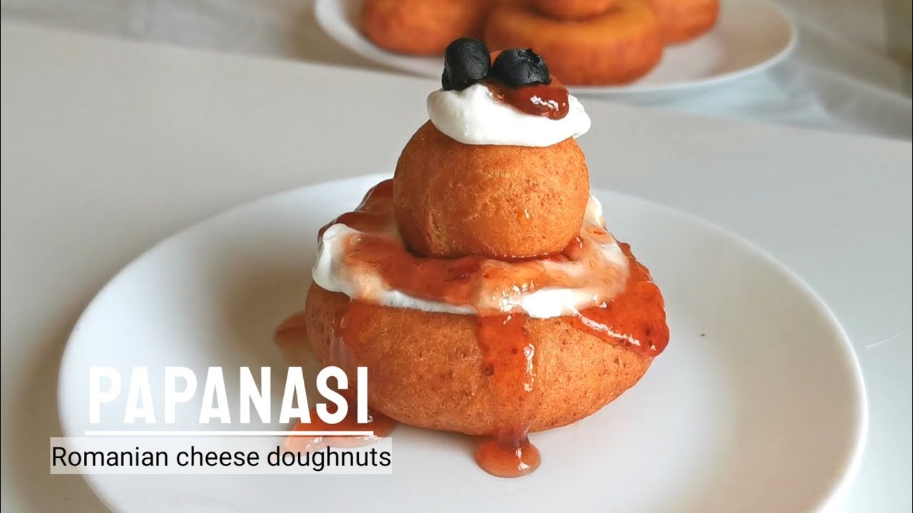 Papanasi | Romanian cheese donuts | Cheese doughnuts | The cookbook
