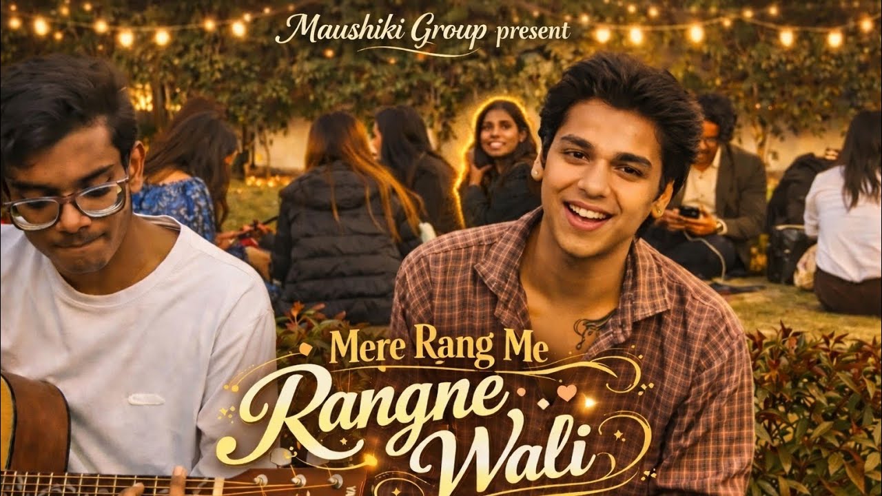 Mere Rang Mein Rangne Wali Romantic Hindi Song|| Cover By Guitar|| Reaction Video|| @Maushiki 