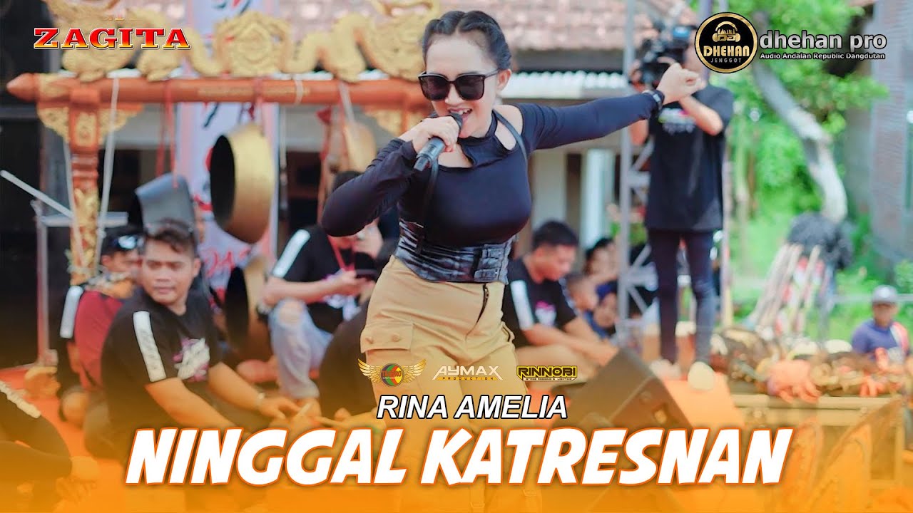 NINGGAL KATRESNAN (fyp tiktok) - RINA AMELIA - ZAGITA ft DHEHAN AUDIO live JAJAR