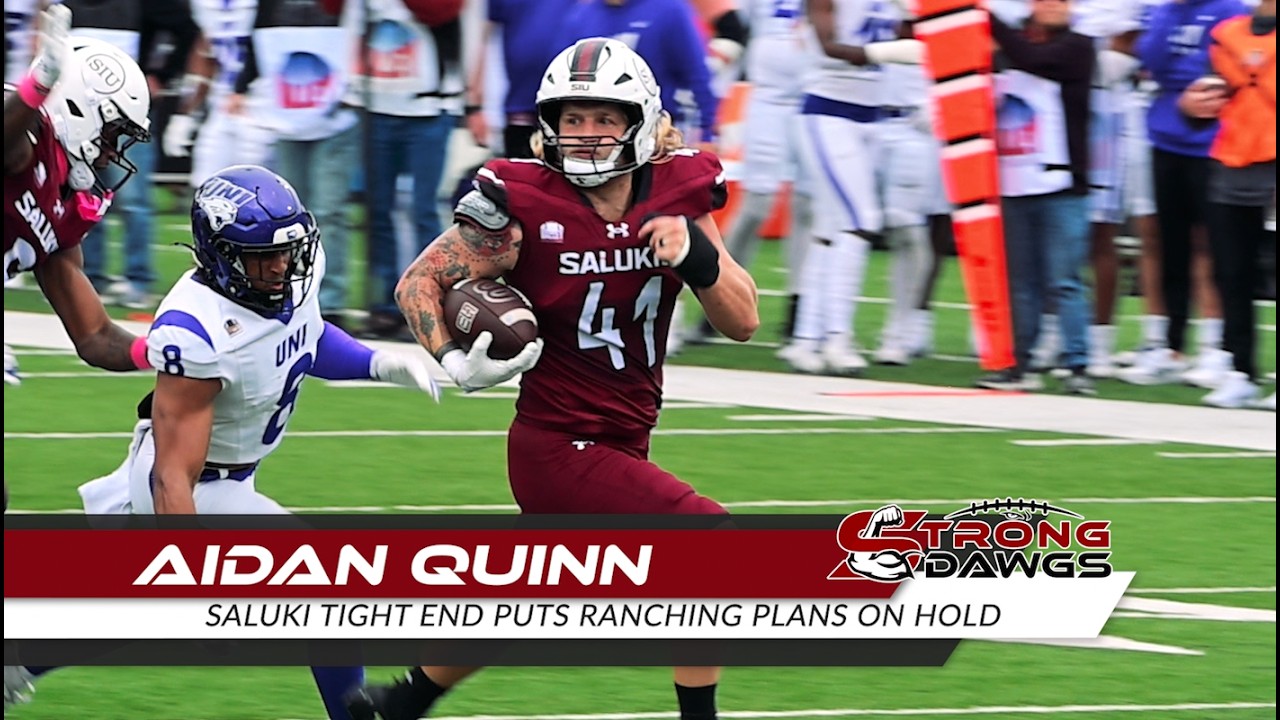 Aidan Quinn puts ranching plans on hold to pursue NFL dreams