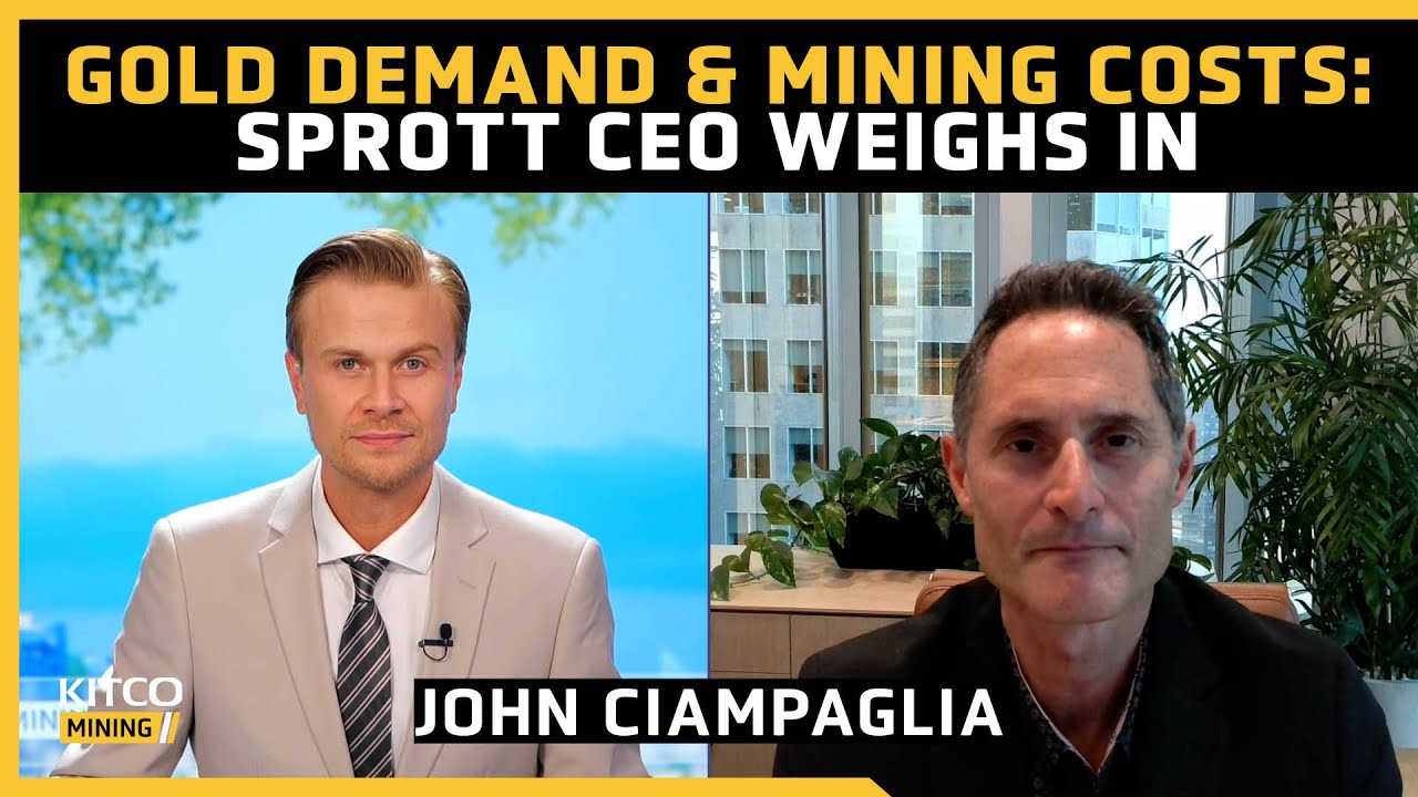 Sprott Asset CEO on Rising Mining Costs, Gold Demand, and Election Impact | John Ciampaglia