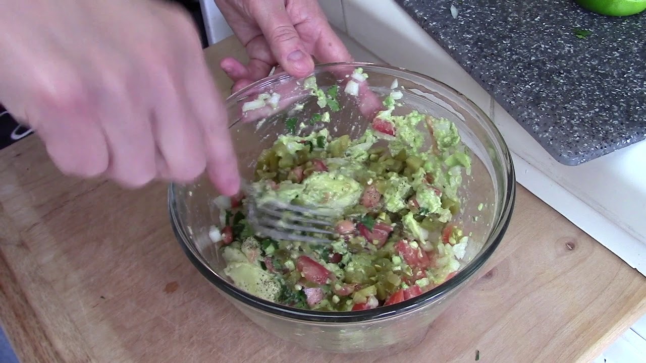 Healthy Guacamole Recipe