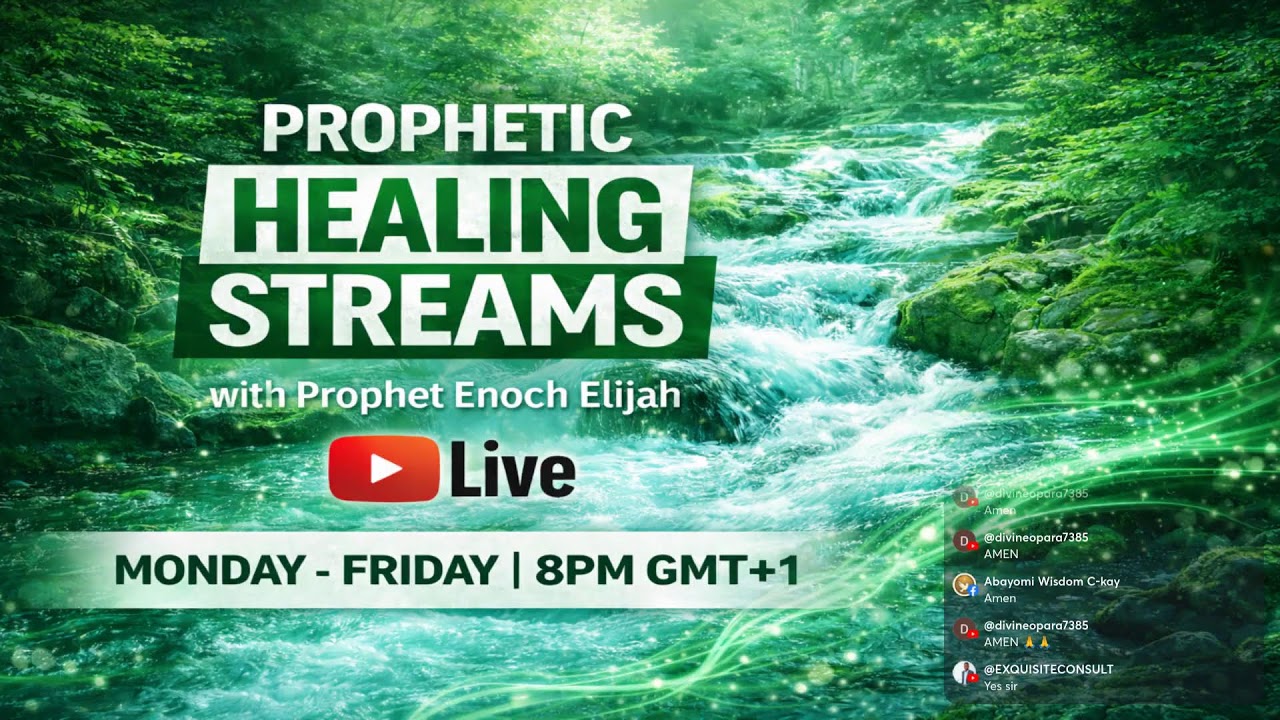 ✅ LIVE PROPHETIC HEALING & MIRACLES — RECEIVE YOUR HEALING NOW