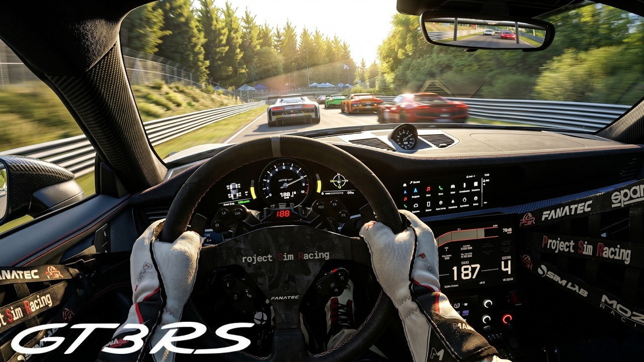 Porsche 911 GT3 RS Wild Race at the Nürburgring | AC EVO 0.5