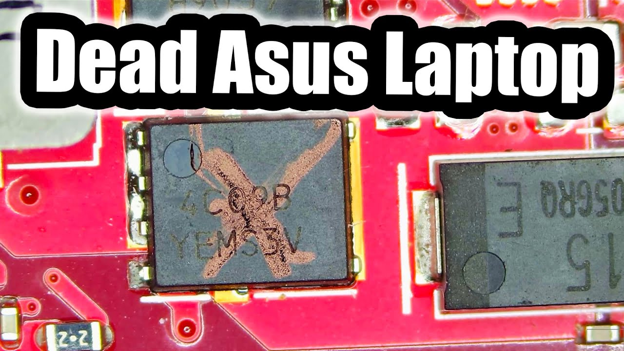 Ноутбук Asus не работает. Как это исправить? Распространенная проблема с чипом APL6012.