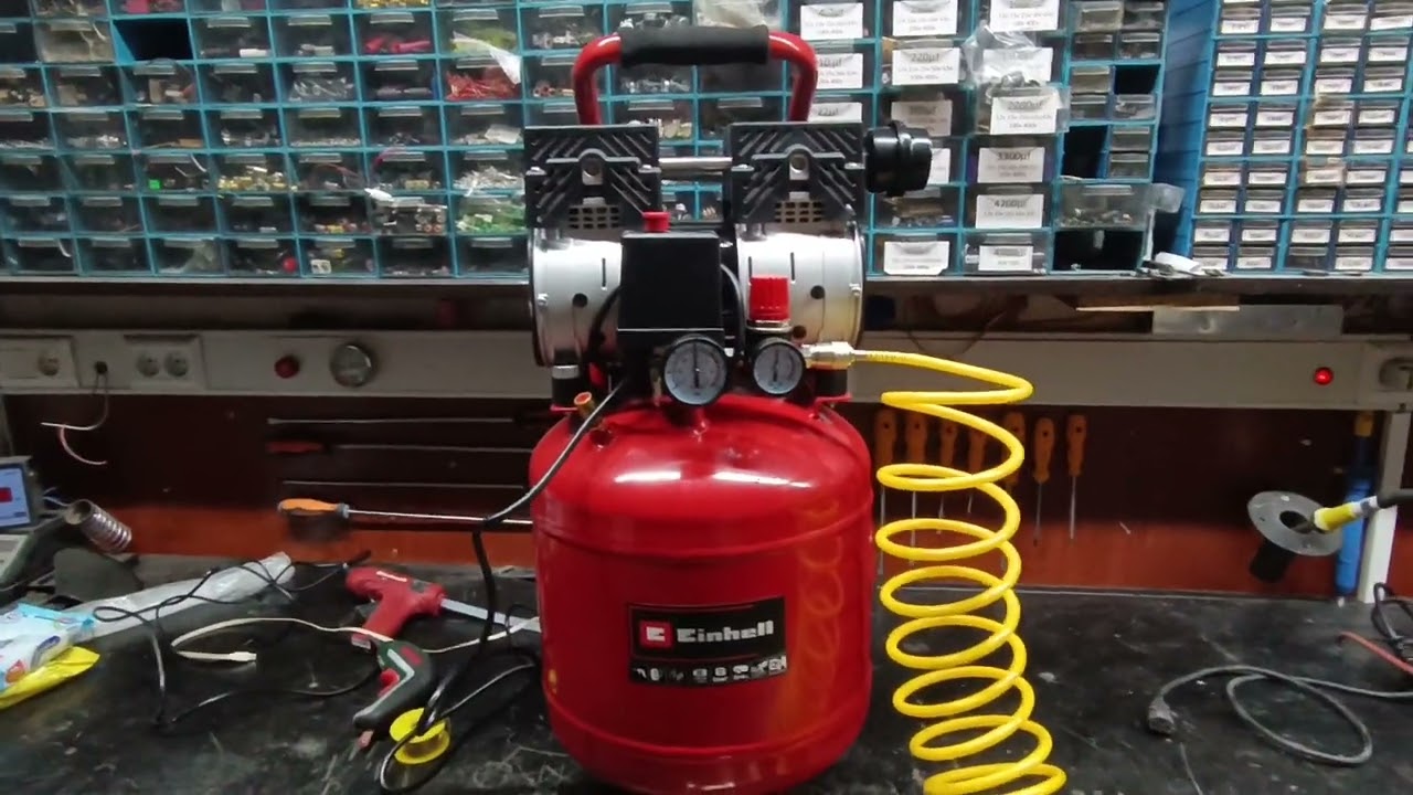 Einhell Te ac 24 yağsız sessiz kompresör silent Air
