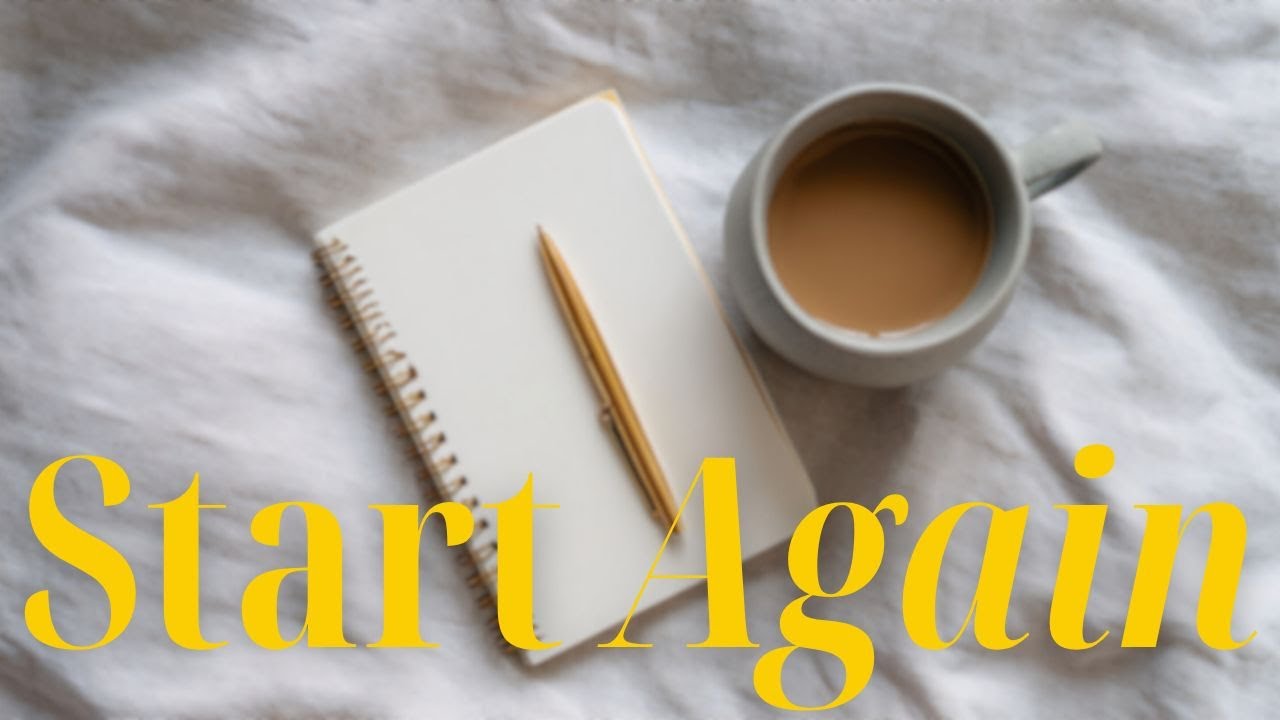 How to Start Over in a New Year (Without Feeling Behind)