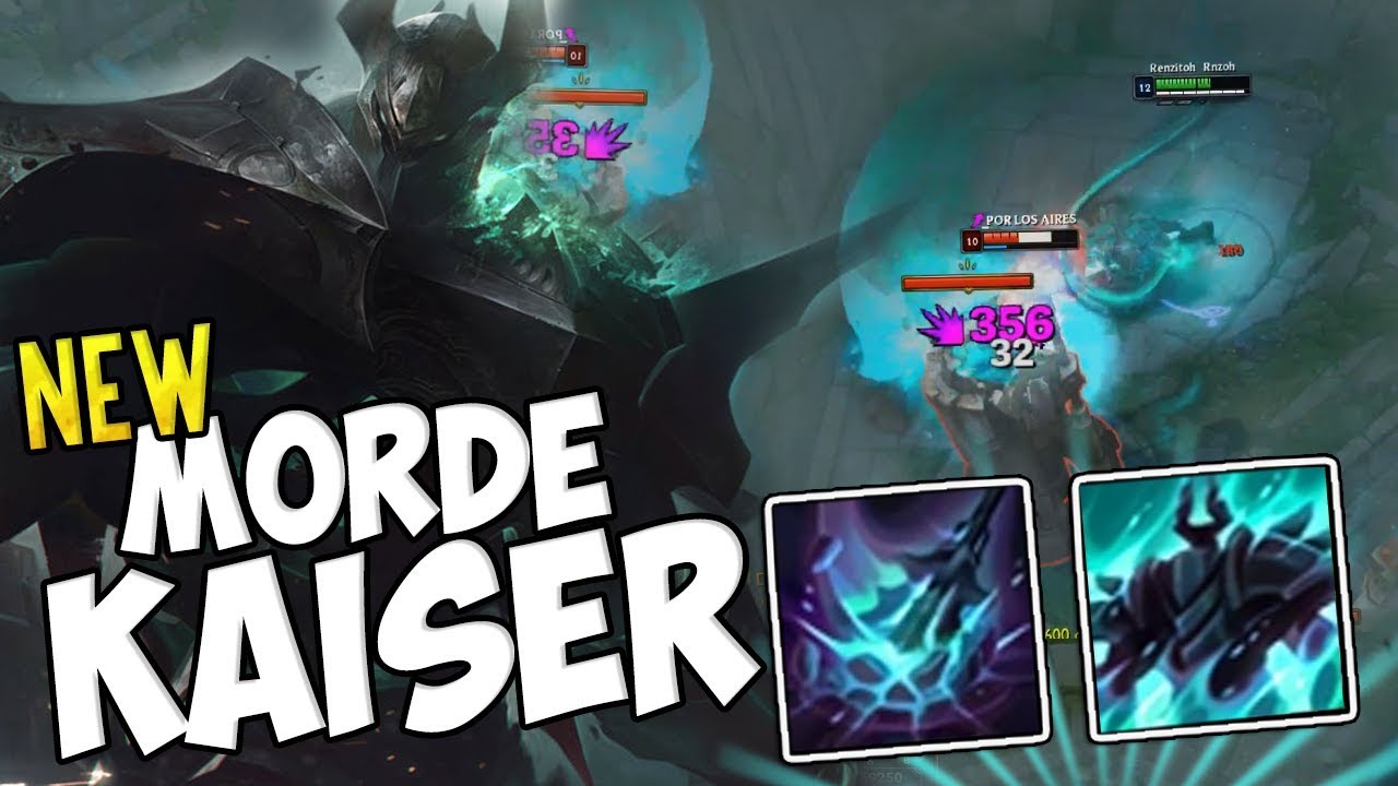 ⭐ El *NUEVO* MORDEKAISER ⭐ El Campeon Mas Roto de Todos #LeagueOfLegends