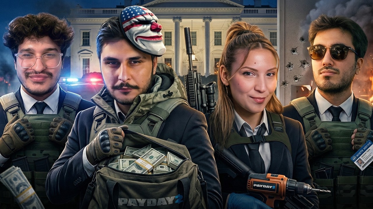 EKİPLE BEYAZ SARAY'A SIZIYORUZ! | PAYDAY 2