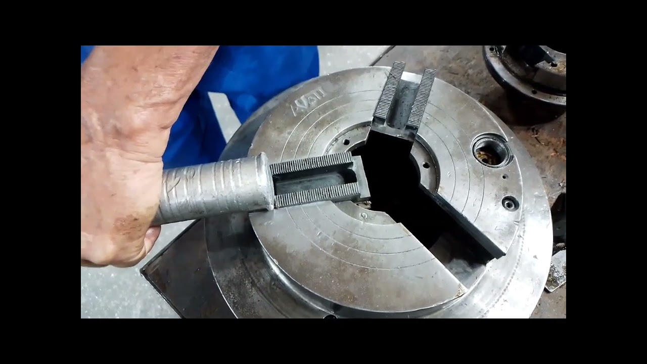 placa pneumática torno CNC .como desmontar. passo  à passo