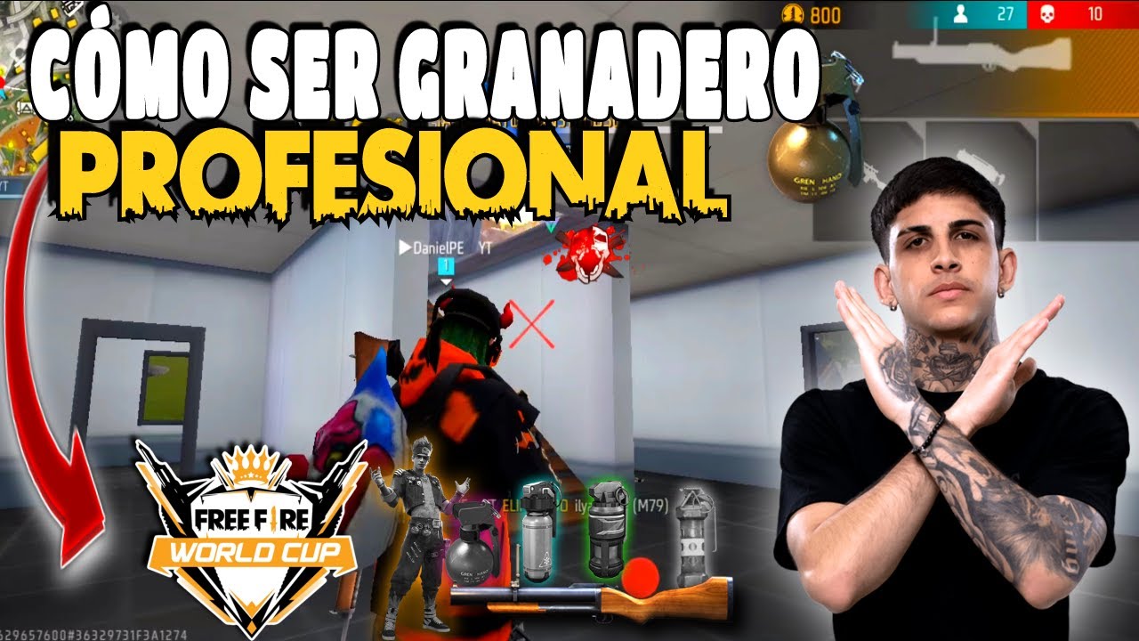 ✅C&Oacute;MO ser un GRANADERO PROFESIONAL en FREE FIRE | Gu&iacute;a Completa Paso a Paso 2025 | ImDeividd