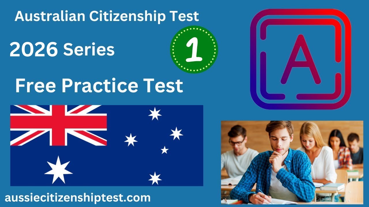 2026 Series | Australian Citizenship Test | Free Practice Questions | #australiancitizenshiptest #