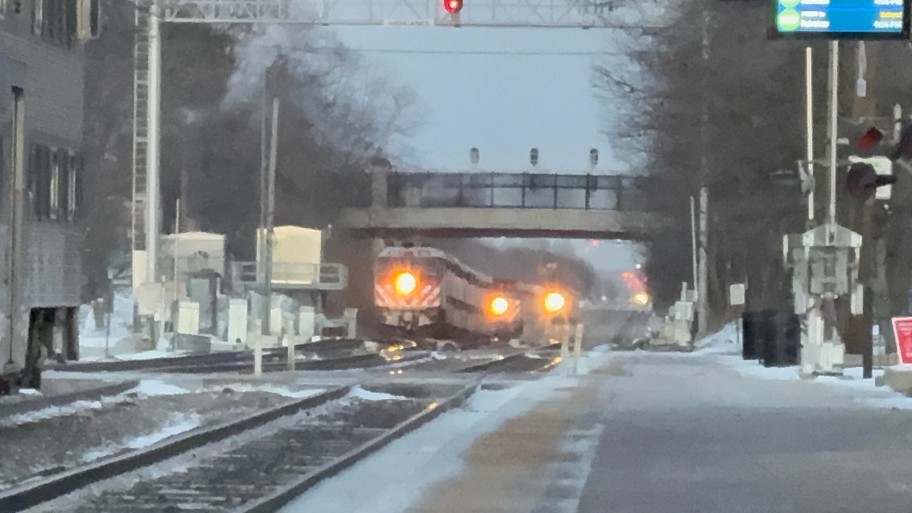The delayed afternoon/evening Metra BNSF rush hour from Jan 19 2026