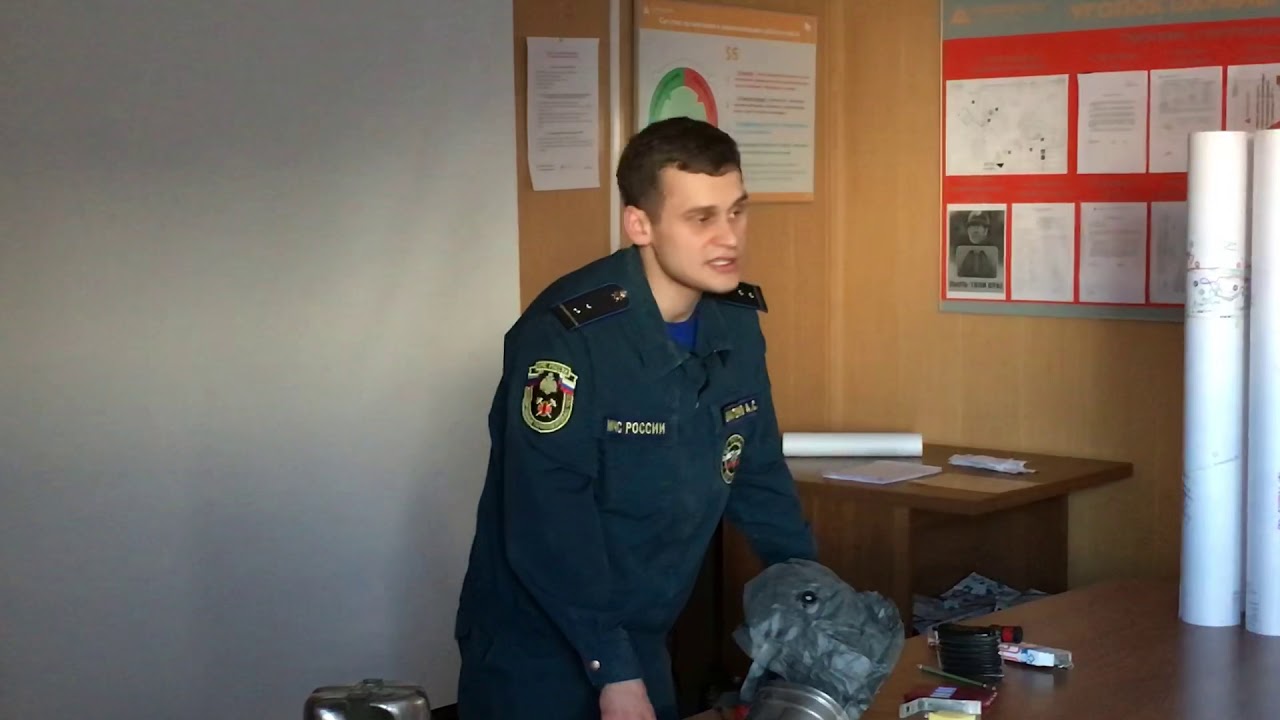 Правила пользования самоспасателем ШСС-Т