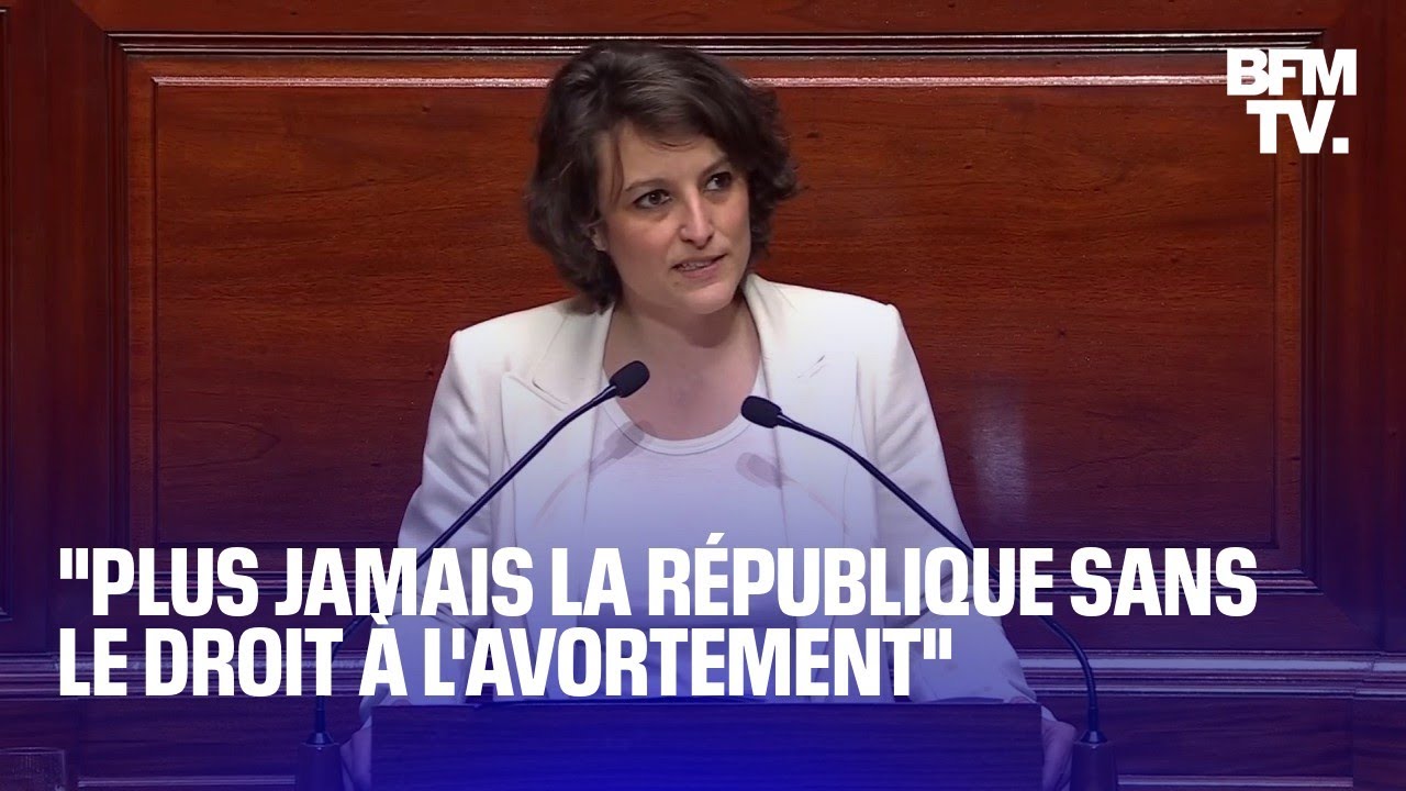 IVG dans la Constitution: retrouvez le discours en intégralité de Mélanie Vogel au Congrès
