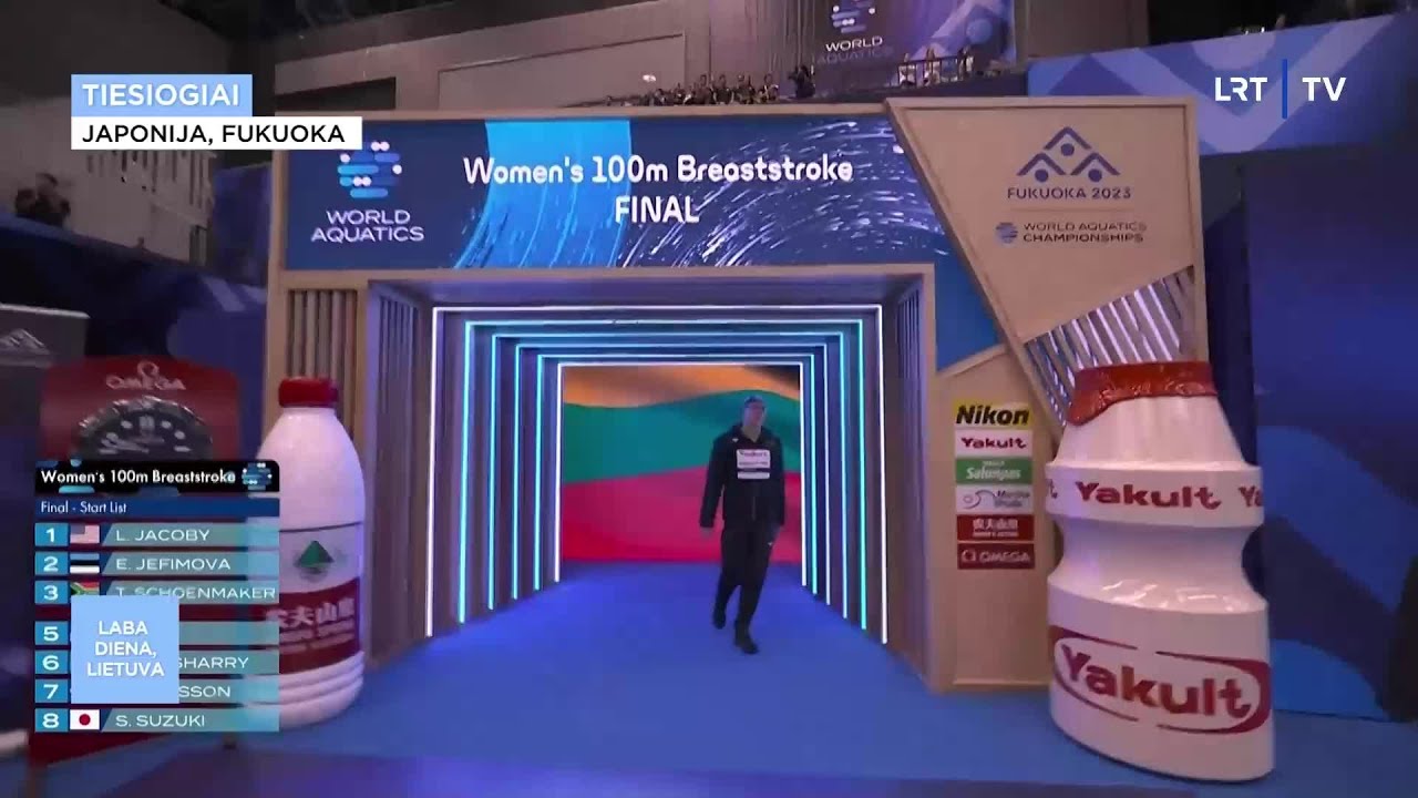 Po 10-ies metų pertraukos Rūta Meilutytė vėl tapo pasaulio čempione