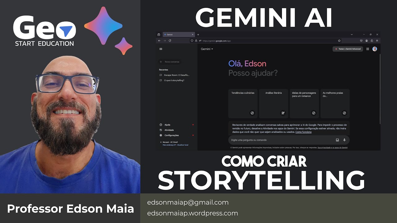 Como usar o Gemini AI para criar Storytelling