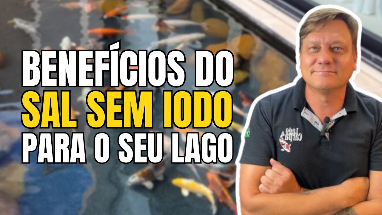 A Importância do Sal sem Iodo em Lagos Ornamentais: Benefícios e Aplicação
