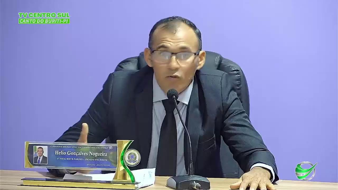 Sessão Ordinária da Câmara de Vereadores de Tamboril do Piauí 25/02/2026