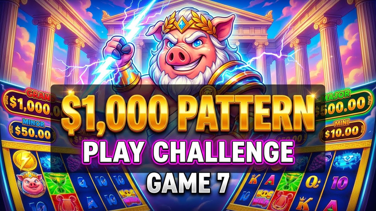 ЭТО ТАКОЙ КРУТОЙ ИГРОВОЙ АВТОМАТ! Испытание на 1000 долларов &mdash; Power Pig | Игра 7 | #slotchallenge
