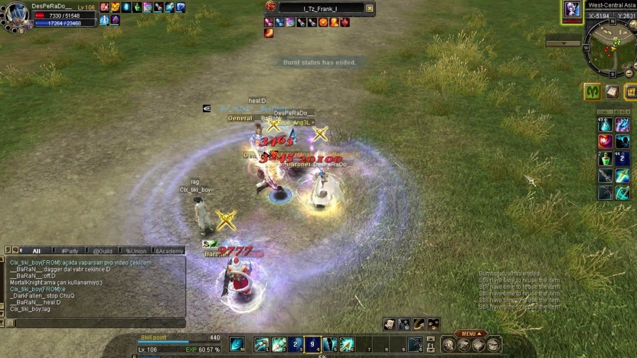 Silkroad 106 Lv Rogue/Cleric pvp Server Gaia [HD]